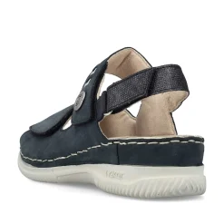 Rieker Sandals & Sandals-Women'S Strappy Sandals Steel Blue