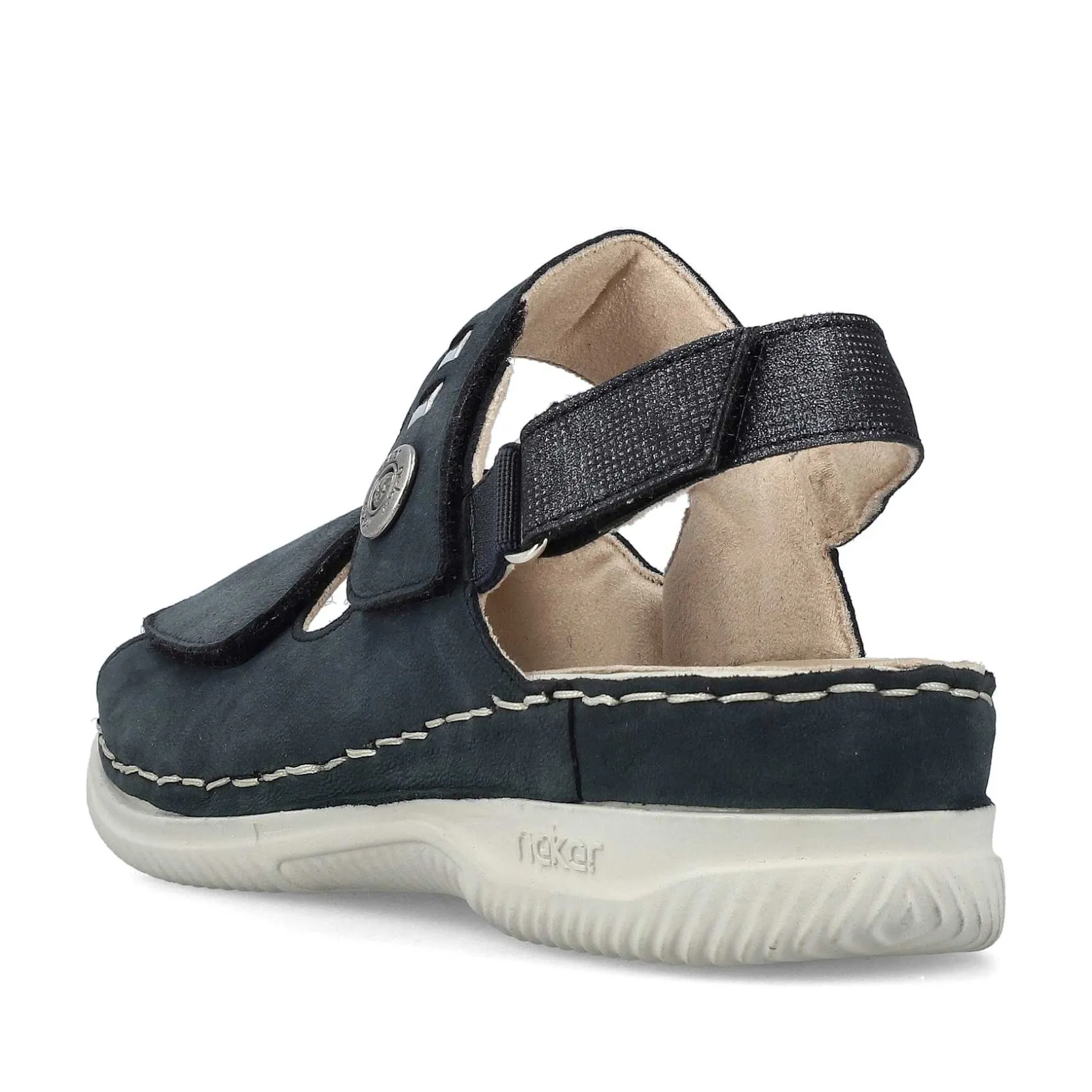 Rieker Sandals & Sandals-Women'S Strappy Sandals Steel Blue