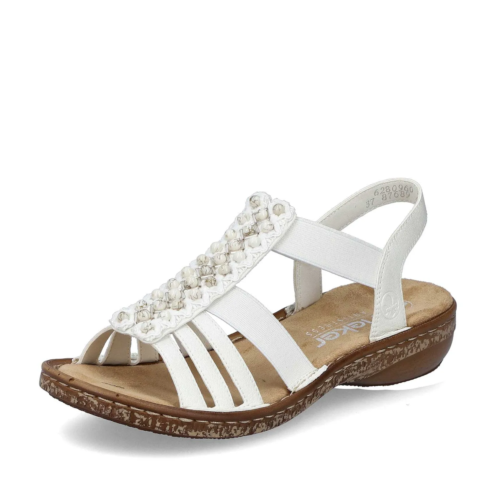 Rieker Sandals & Sandals-Women'S Strappy Sandals Light Beige