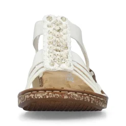 Rieker Sandals & Sandals-Women'S Strappy Sandals Light Beige