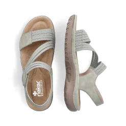 Rieker Vegan-Women'S Strappy Sandals Mint Green