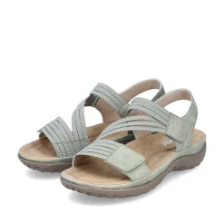 Rieker Vegan-Women'S Strappy Sandals Mint Green