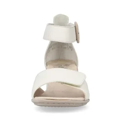 Rieker Heeled Shoes-Women'S Strappy Sandals Light Beige