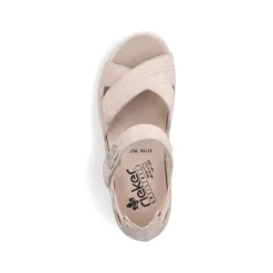 Rieker Sandals & Sandals-Women'S Strappy Sandals Light Beige