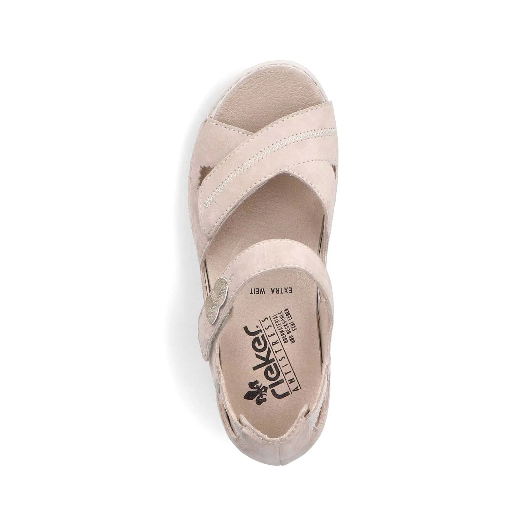 Rieker Sandals & Sandals-Women'S Strappy Sandals Light Beige