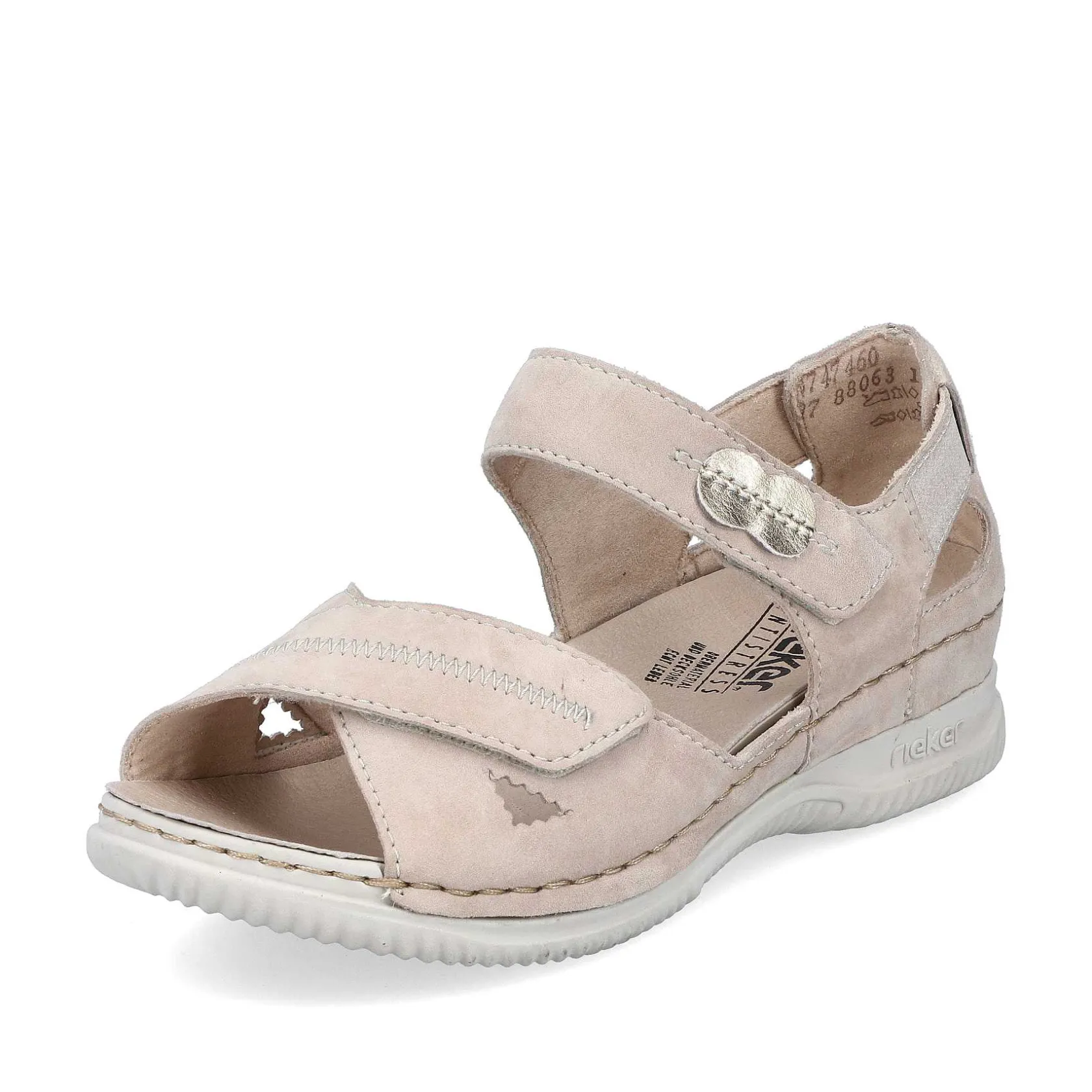 Rieker Sandals & Sandals-Women'S Strappy Sandals Light Beige
