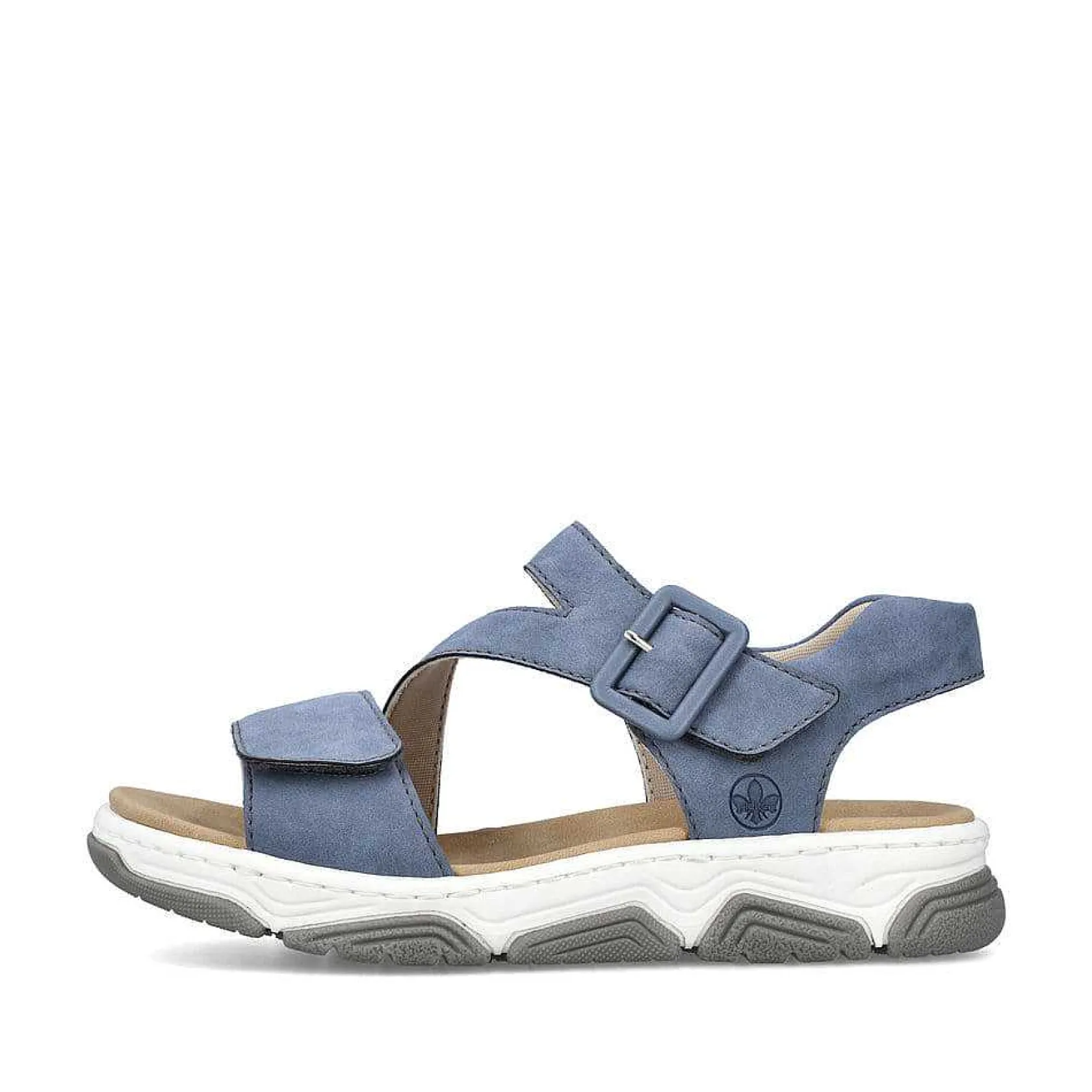 Rieker Sandals & Sandals-Women'S Strappy Sandals Slate Blue