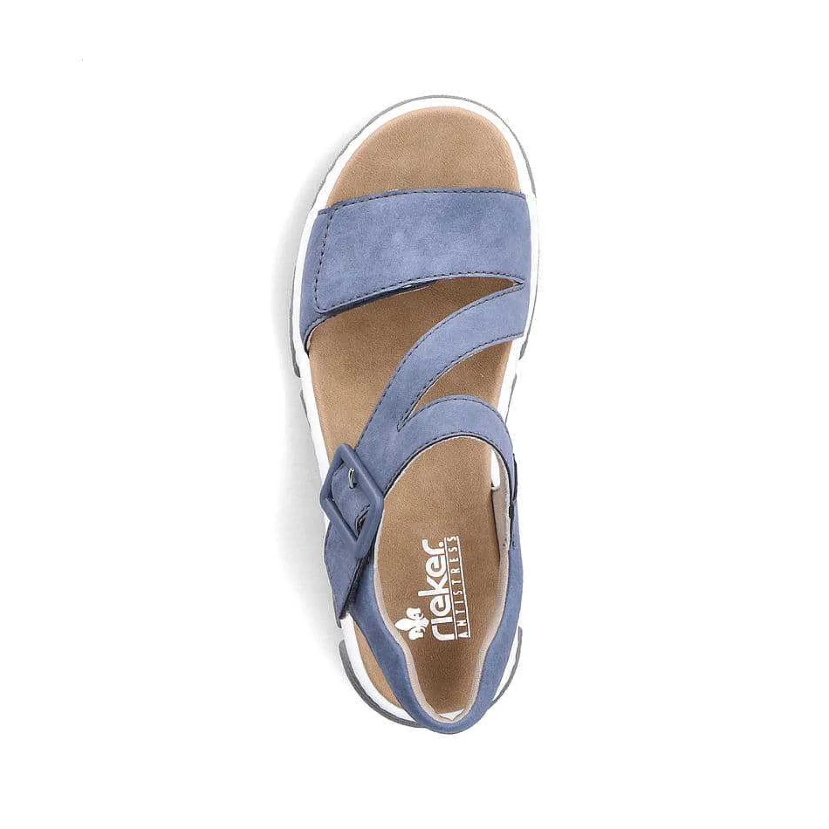 Rieker Sandals & Sandals-Women'S Strappy Sandals Slate Blue