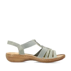 Rieker Sandals & Sandals-Women'S Strappy Sandals Mint Green