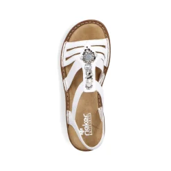 Rieker Sandals & Sandals-Women'S Strappy Sandals Lily White