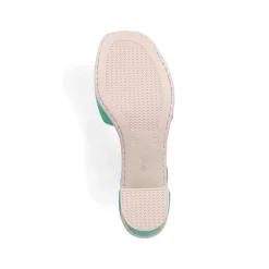 Rieker Heeled Shoes-Women'S Strappy Sandals Leaf Green