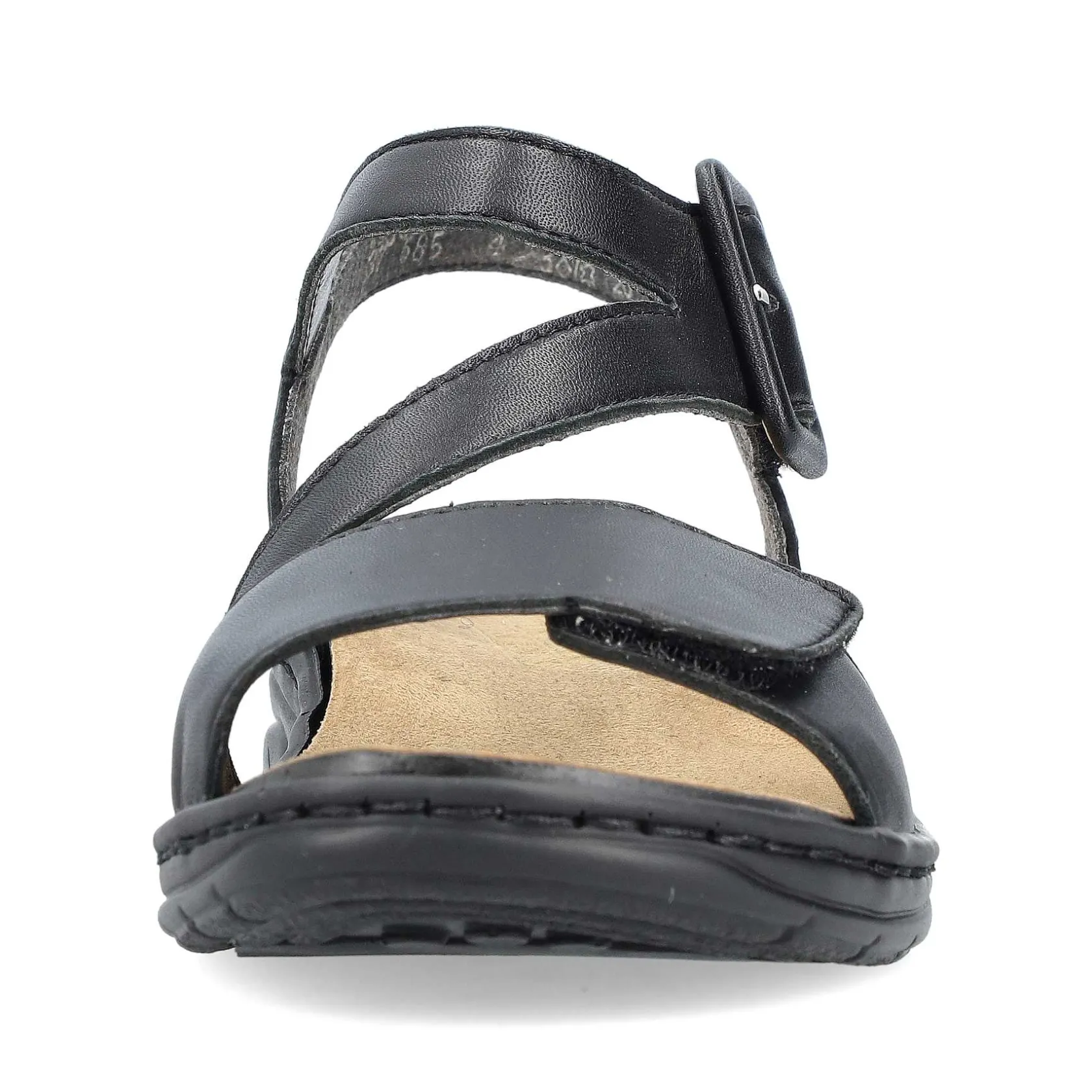 Rieker Sandals & Sandals-Women'S Strappy Sandals Asphalt Black