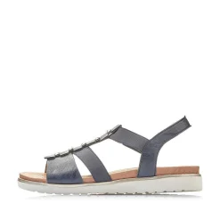 Rieker Sandals & Sandals-Women'S Strappy Sandals Navy Blue