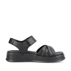 Rieker Sandals & Sandals-Women'S Strappy Sandals Midnight Black
