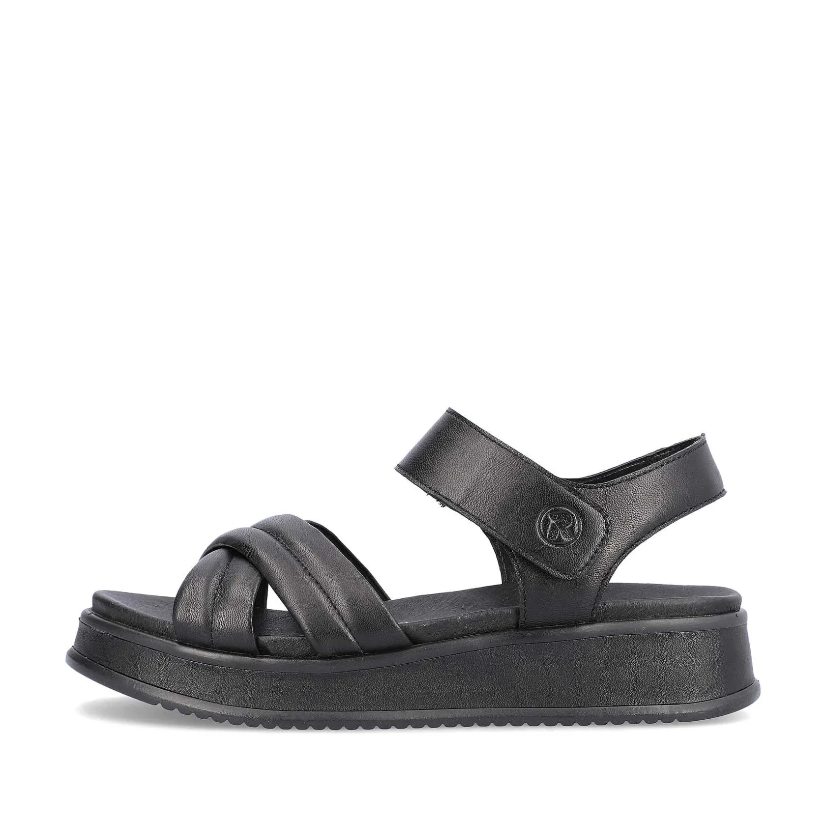 Rieker Sandals & Sandals-Women'S Strappy Sandals Midnight Black