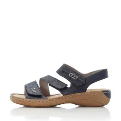 Rieker Sandals & Sandals-Women'S Strappy Sandals Pacific Blue