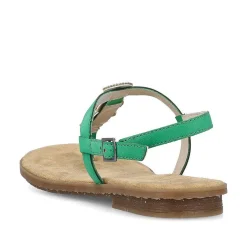 Rieker Colorful Styles-Women'S Strappy Sandals Leaf Green