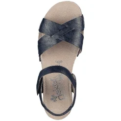 Rieker Sandals & Sandals-Women'S Strappy Sandals Pacific Blue