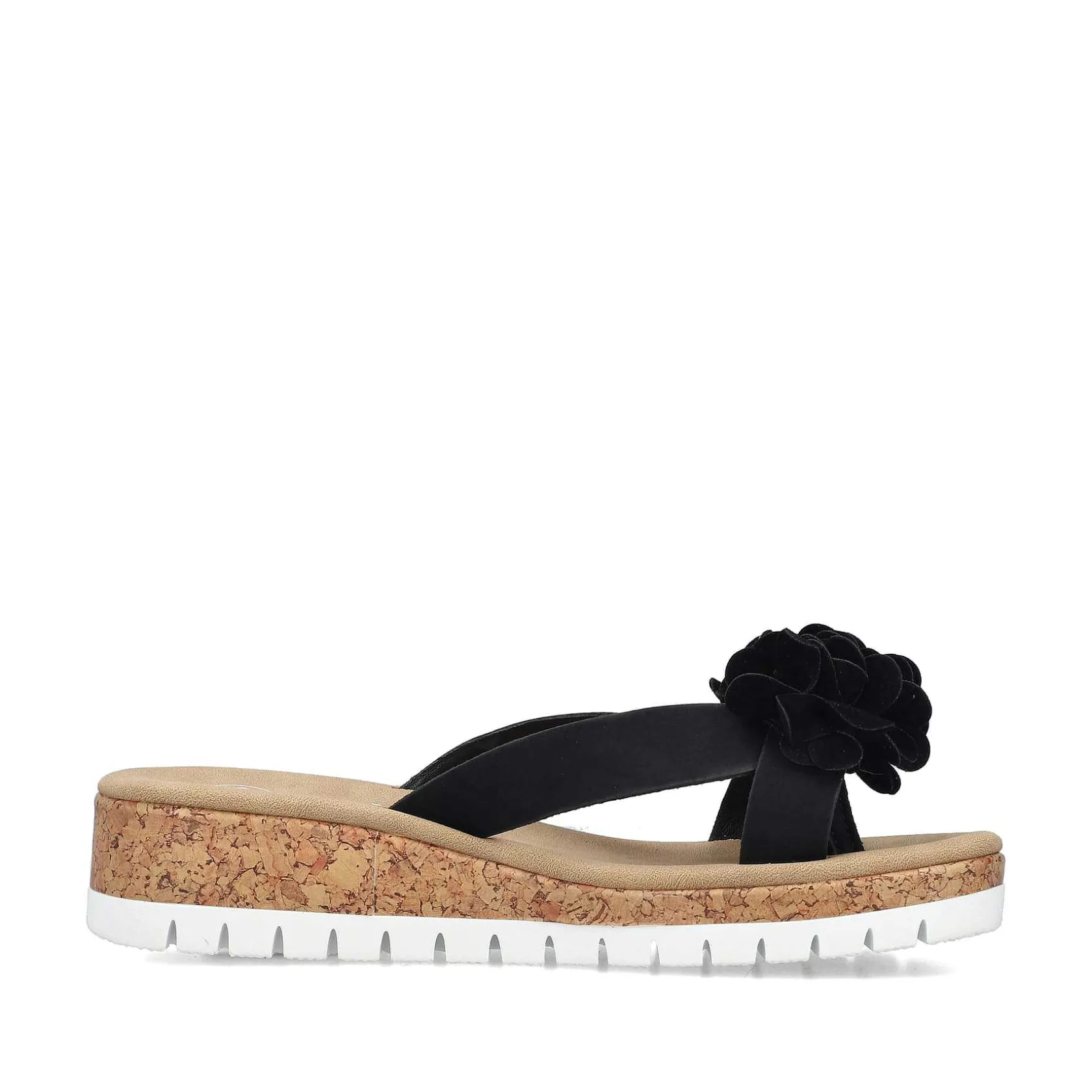 Rieker Mules & Slippers-Women'S Toe Separator Jet Black