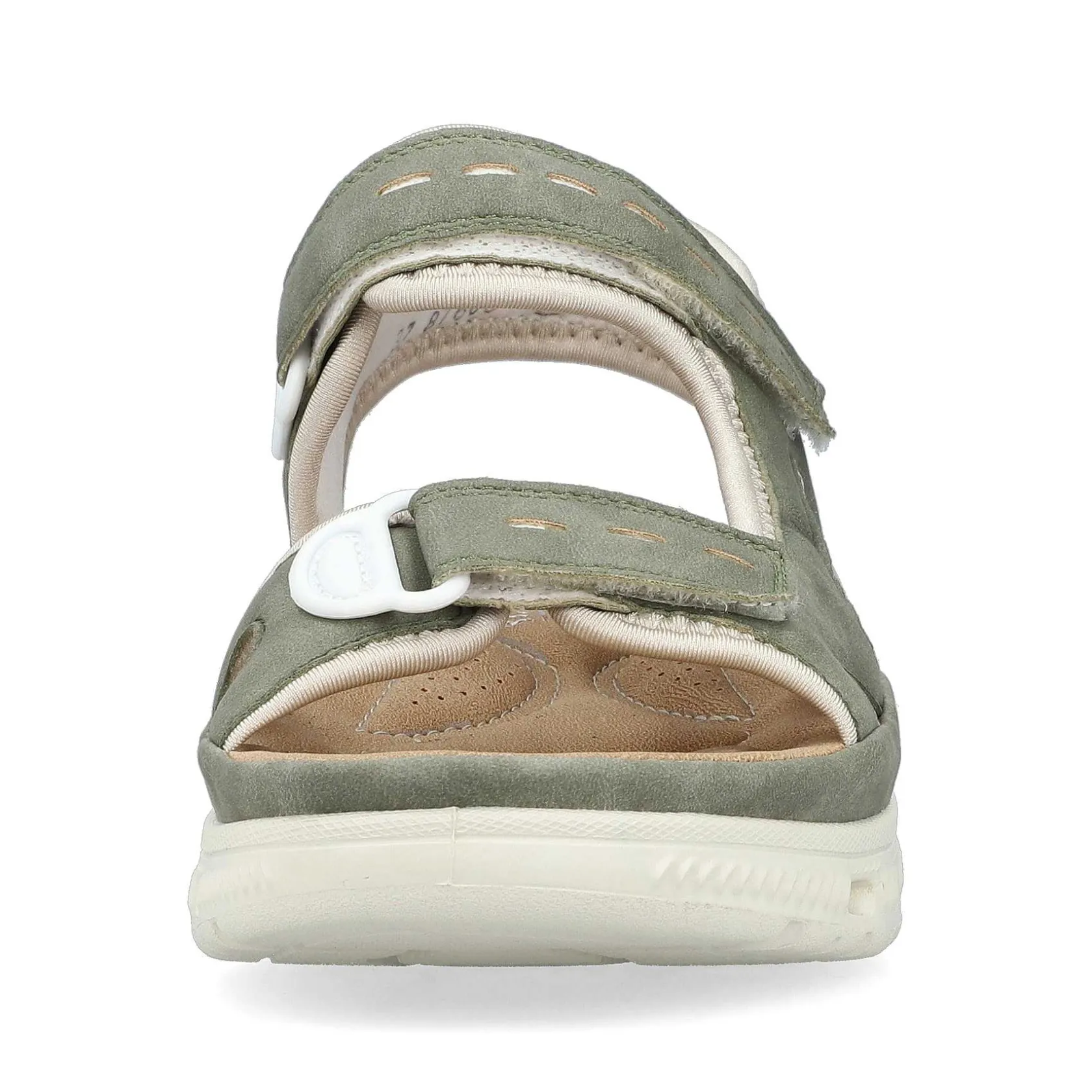 Rieker Sandals & Sandals-Women'S Trekking Sandals Green Grey