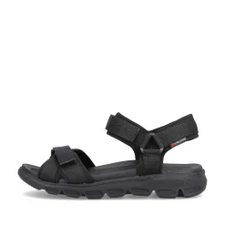 Rieker Sandals & Sandals-Women'S Trekking Sandals Deep Black