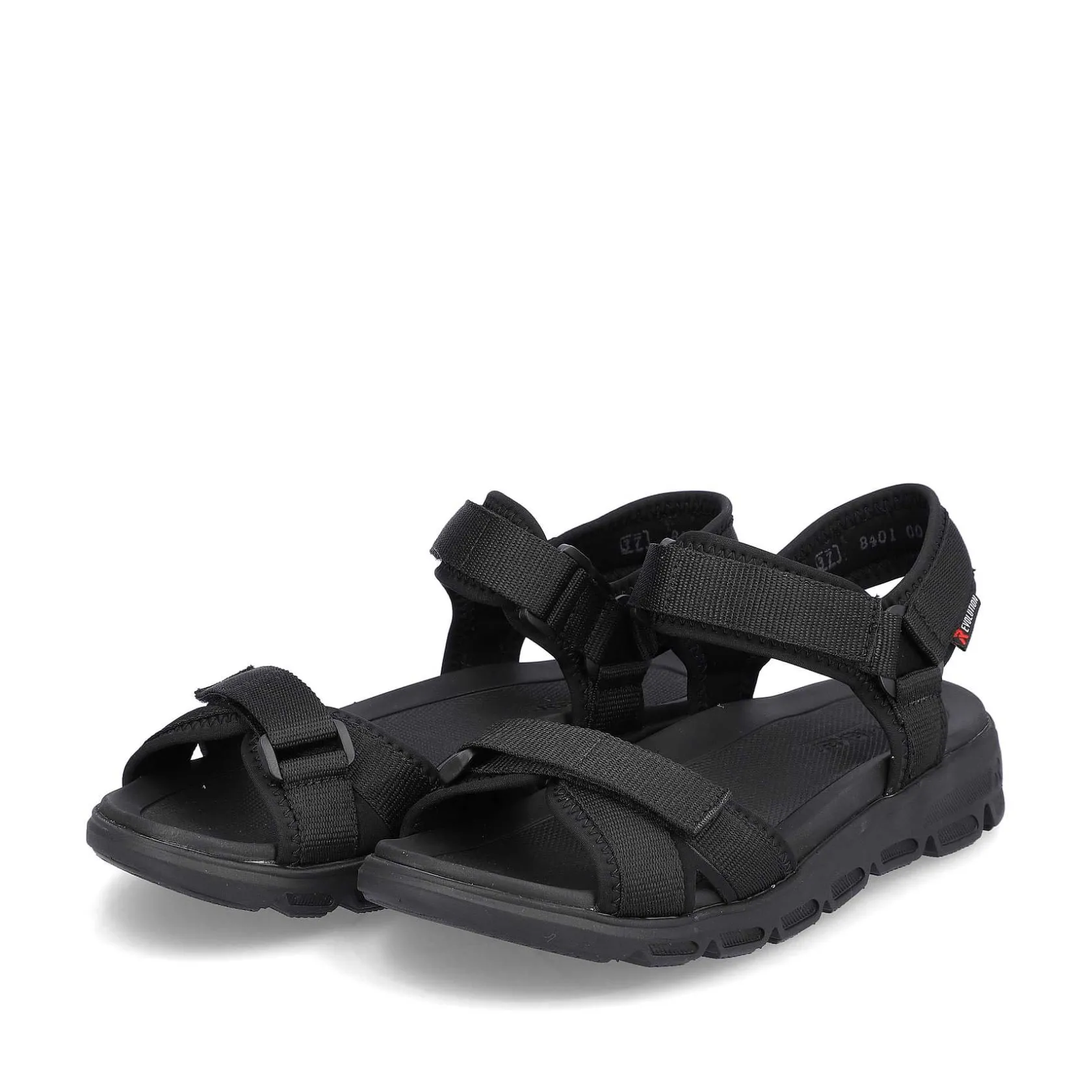 Rieker Sandals & Sandals-Women'S Trekking Sandals Deep Black