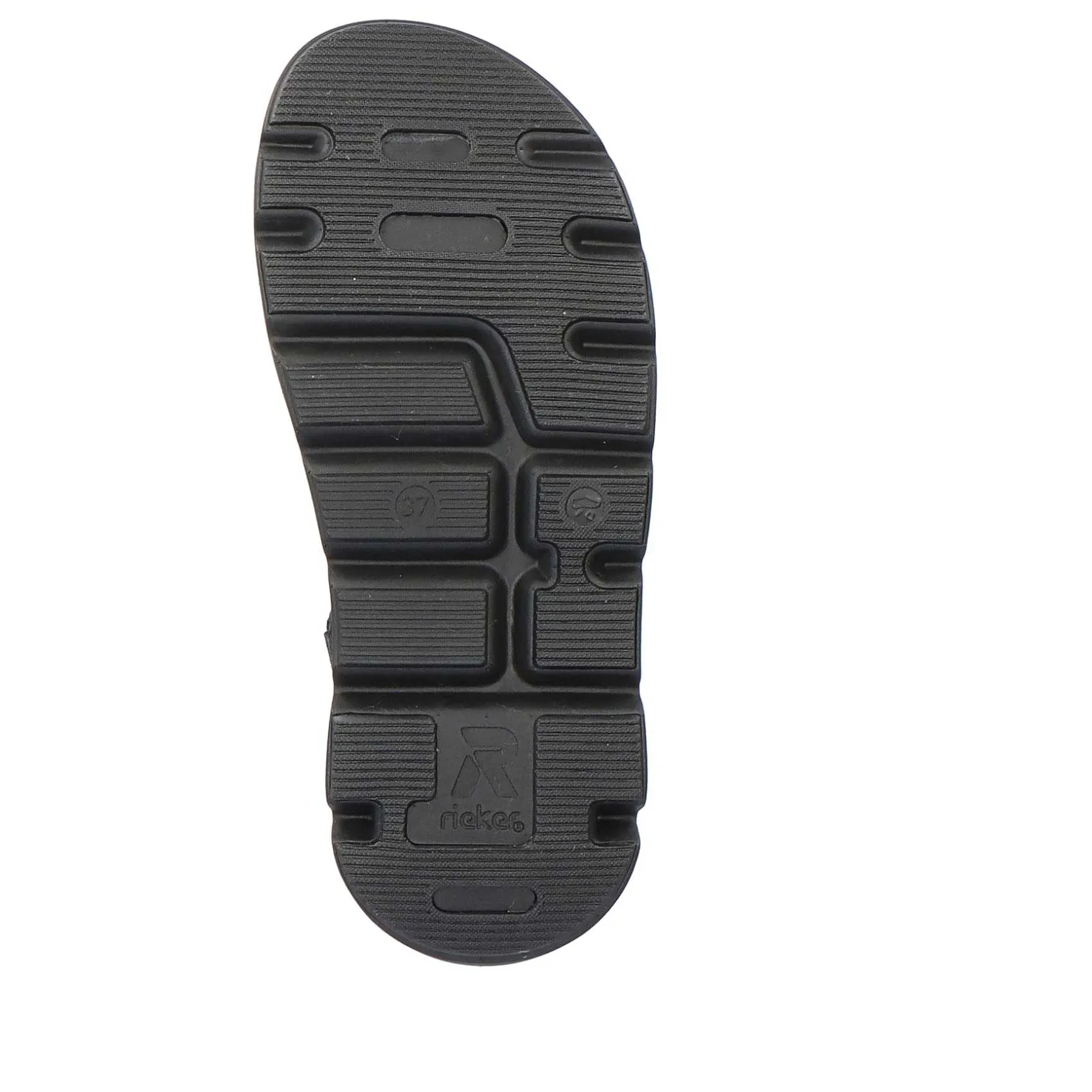 Rieker Sandals & Sandals-Women'S Trekking Sandals Deep Black