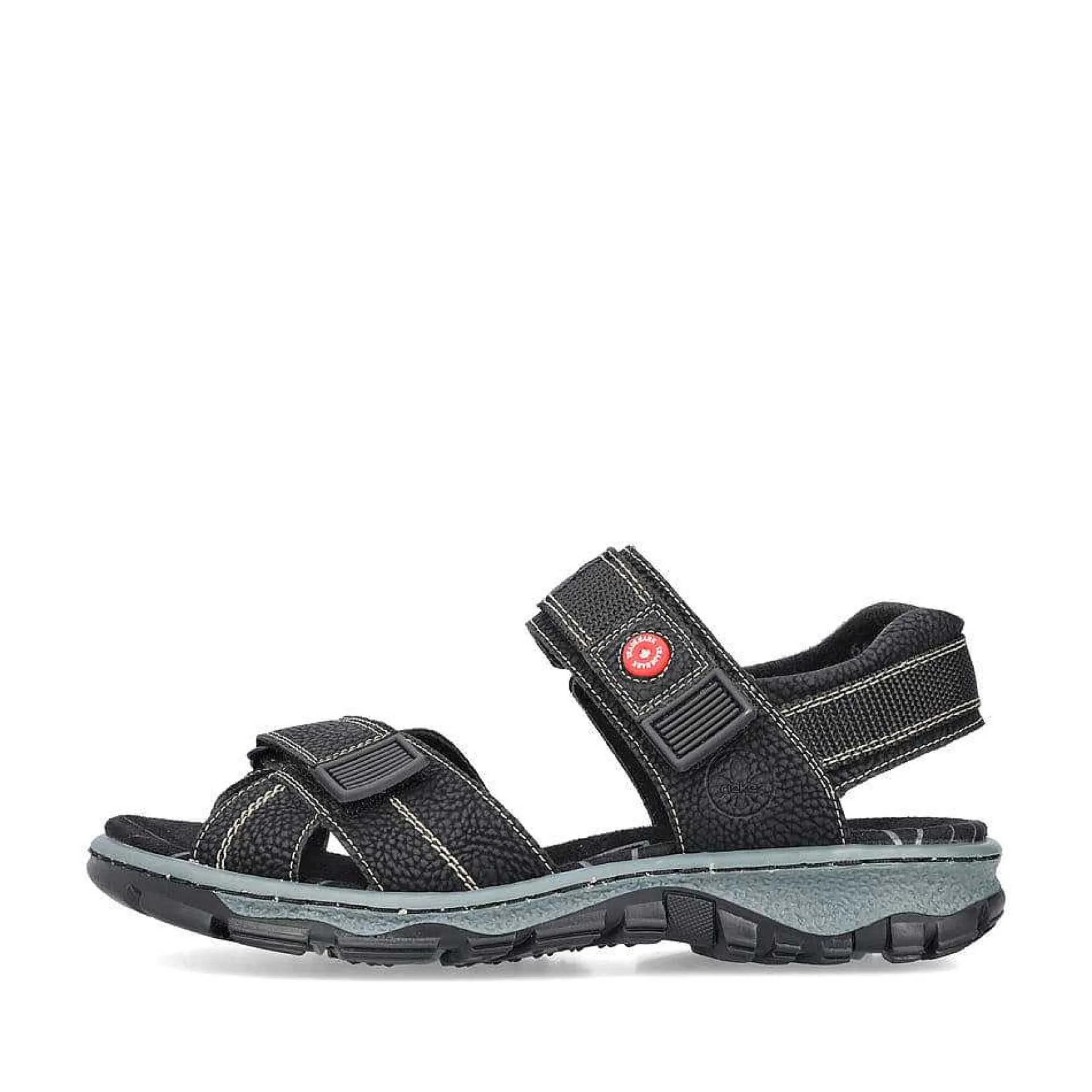 Rieker Sandals & Sandals-Women'S Trekking Sandals Asphalt Black