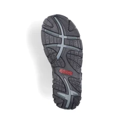 Rieker Sandals & Sandals-Women'S Trekking Sandals Asphalt Black