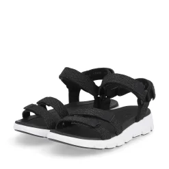 Rieker Sandals & Sandals-Women'S Trekking Sandals Deep Black