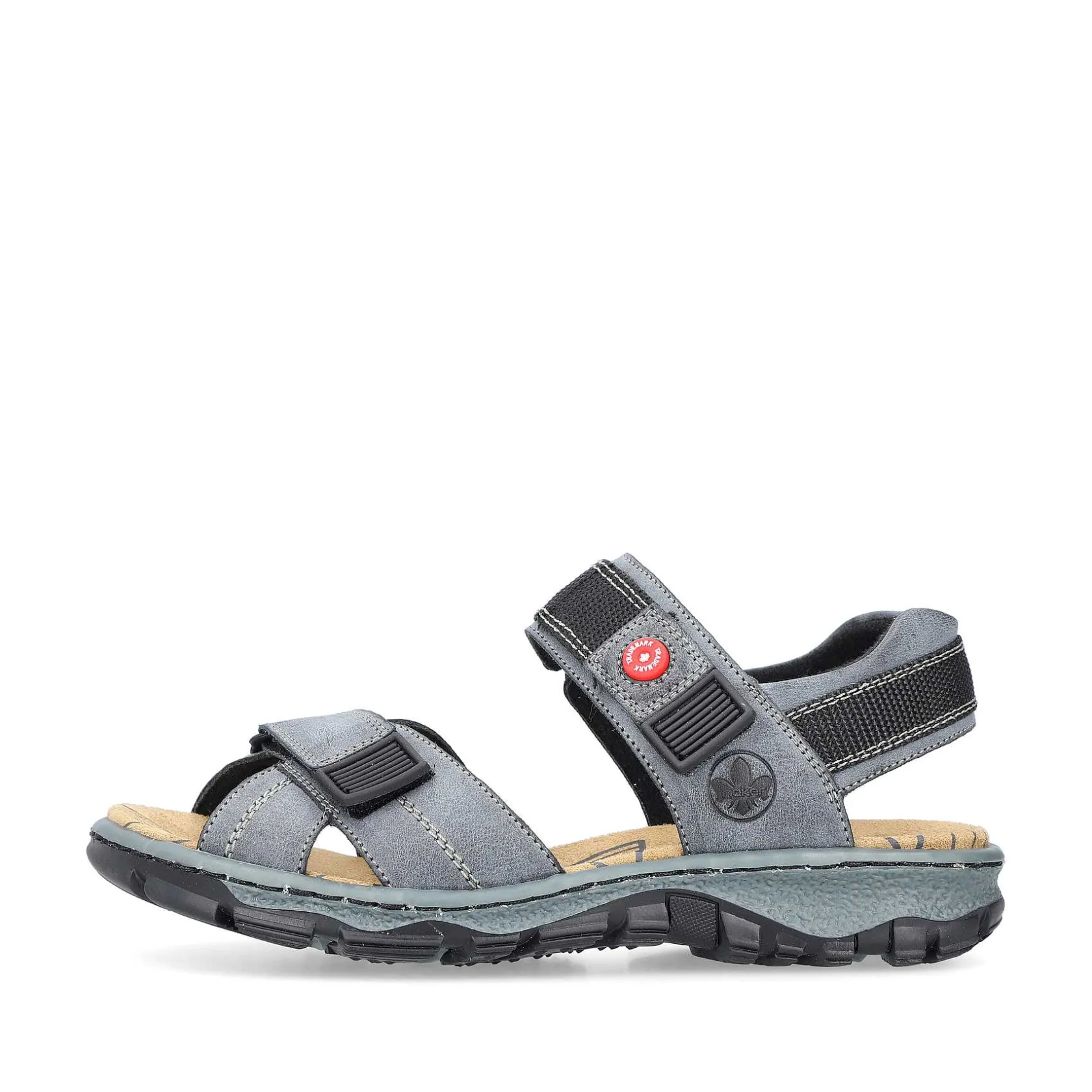 Rieker Sandals & Sandals-Women'S Trekking Sandals Blue Gray