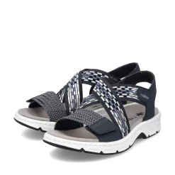 Rieker Sandals & Sandals-Women'S Trekking Sandals Steel Blue
