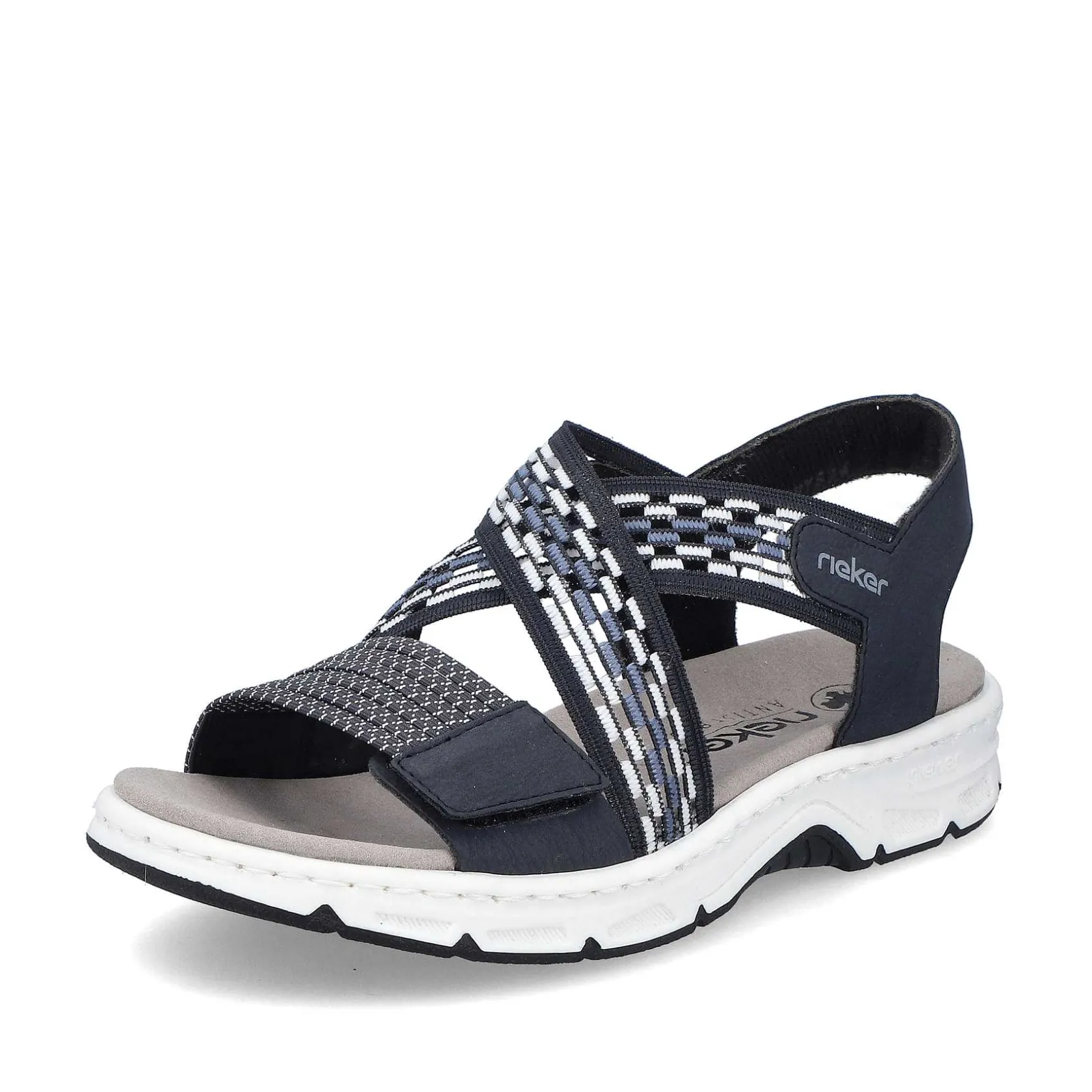 Rieker Sandals & Sandals-Women'S Trekking Sandals Steel Blue
