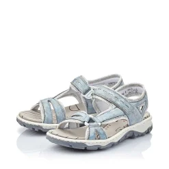 Rieker Sandals & Sandals-Women'S Trekking Sandals Sky Blue