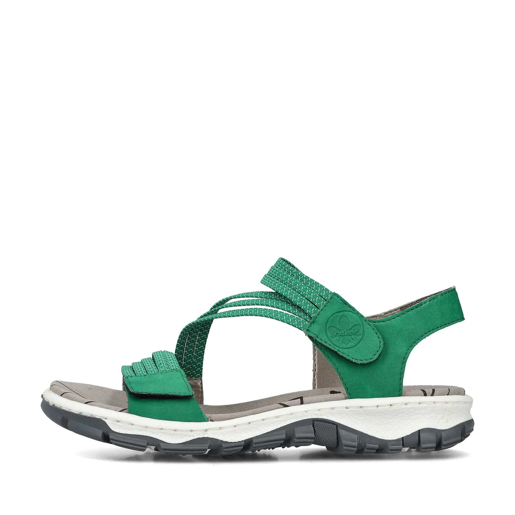 Rieker Colorful Styles-Women'S Trekking Sandals Grass Green