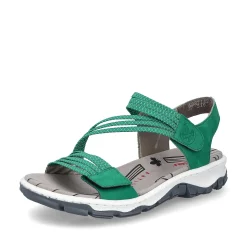 Rieker Colorful Styles-Women'S Trekking Sandals Grass Green