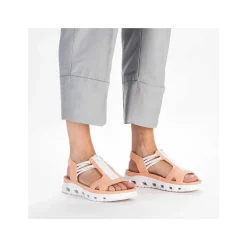 Rieker Colorful Styles-Women'S Trekking Sandals Pastel Orange
