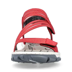 Rieker Colorful Styles-Women'S Trekking Sandals Cherry Red