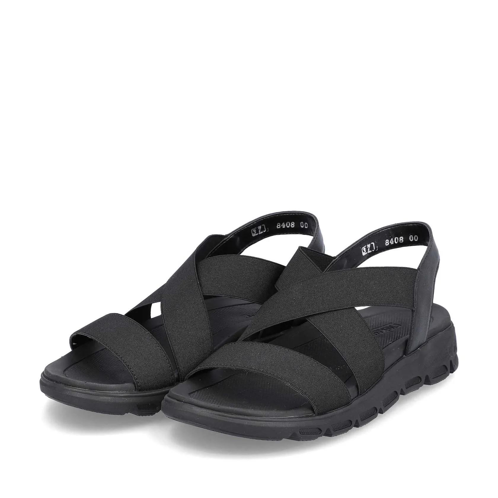 Rieker Sandals & Sandals-Women'S Trekking Sandals Deep Black