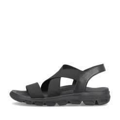 Rieker Sandals & Sandals-Women'S Trekking Sandals Deep Black