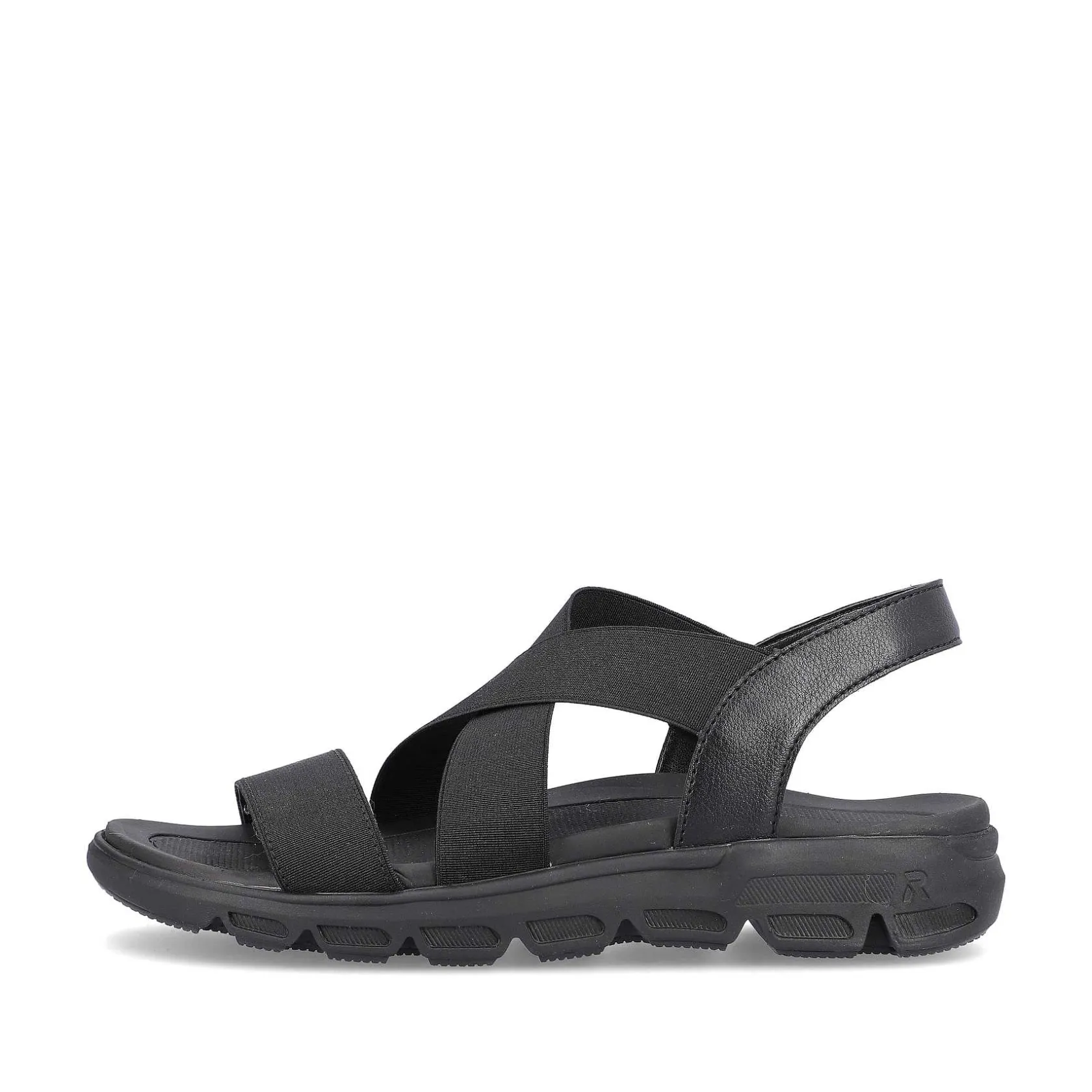 Rieker Sandals & Sandals-Women'S Trekking Sandals Deep Black