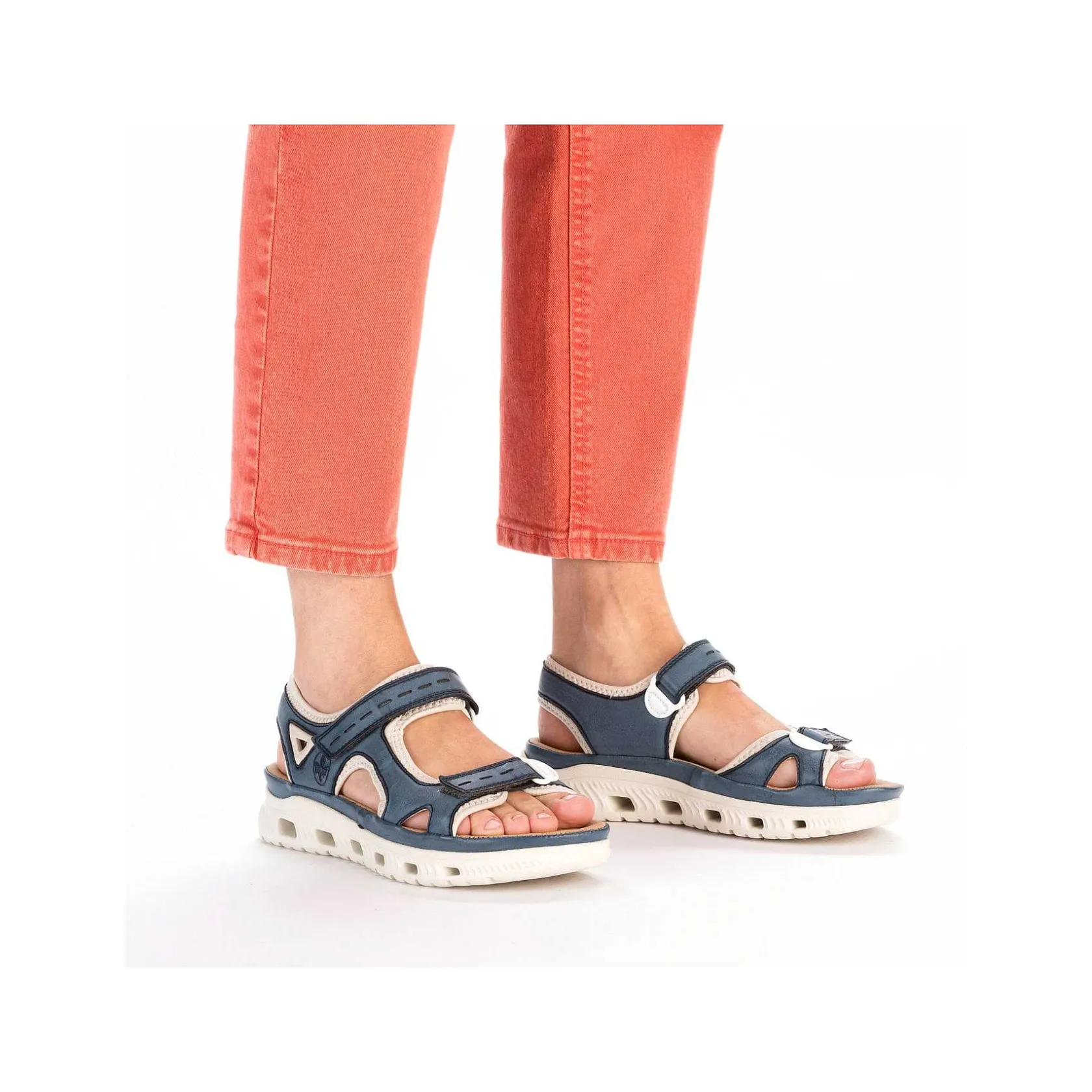 Rieker Sandals & Sandals-Women'S Trekking Sandals Slate Blue