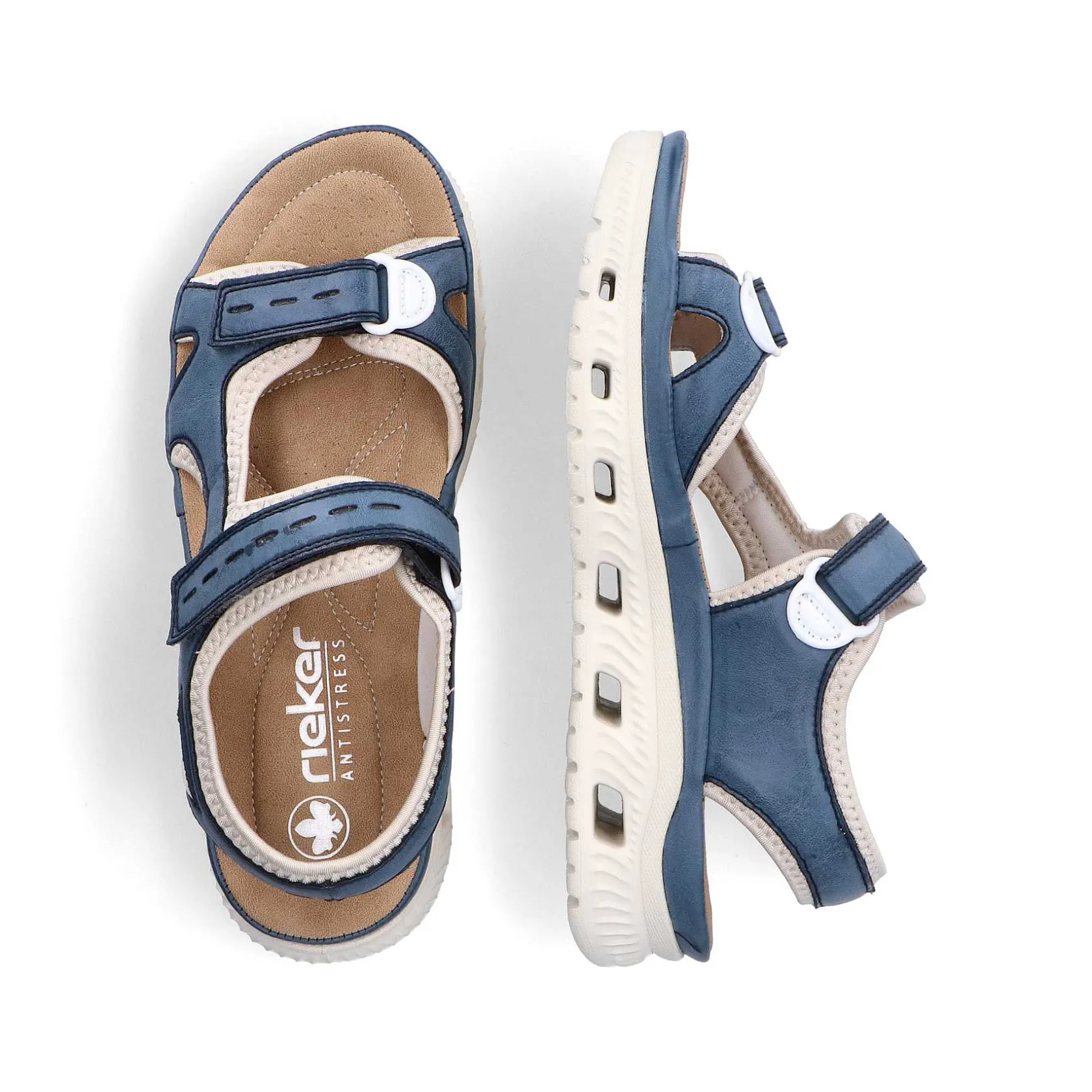 Rieker Sandals & Sandals-Women'S Trekking Sandals Slate Blue