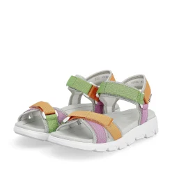 Rieker Colorful Styles-Women'S Trekking Sandals Multicolored