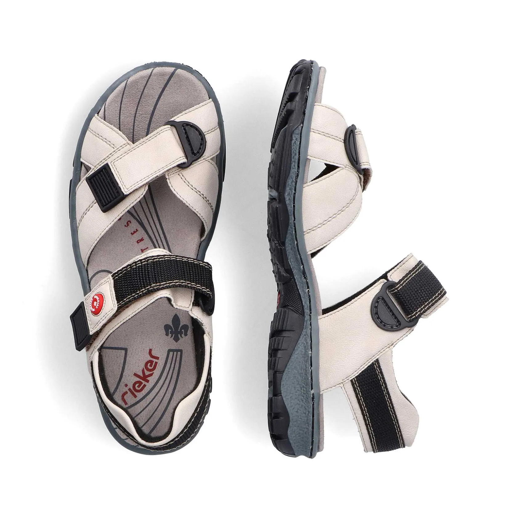 Rieker Sandals & Sandals-Women'S Trekking Sandals Pearl White