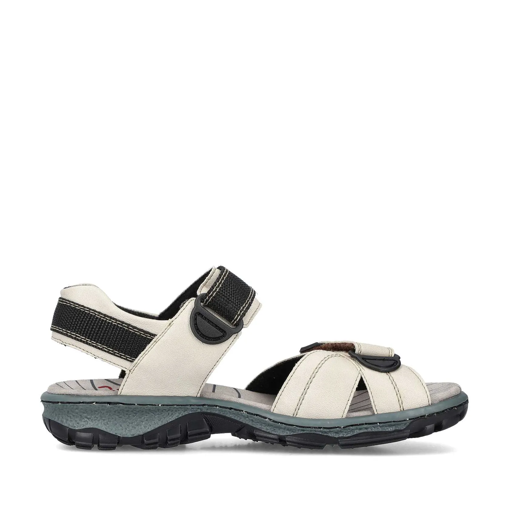 Rieker Sandals & Sandals-Women'S Trekking Sandals Pearl White