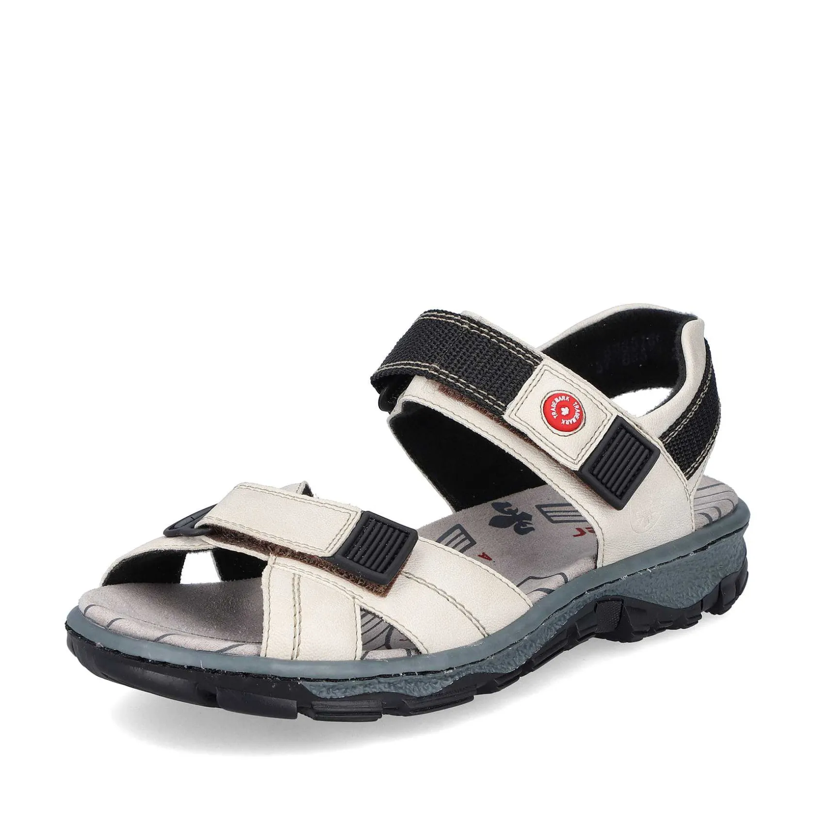 Rieker Sandals & Sandals-Women'S Trekking Sandals Pearl White