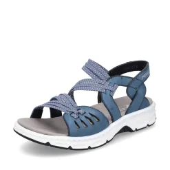 Rieker Sandals & Sandals-Women'S Trekking Sandals Slate Blue