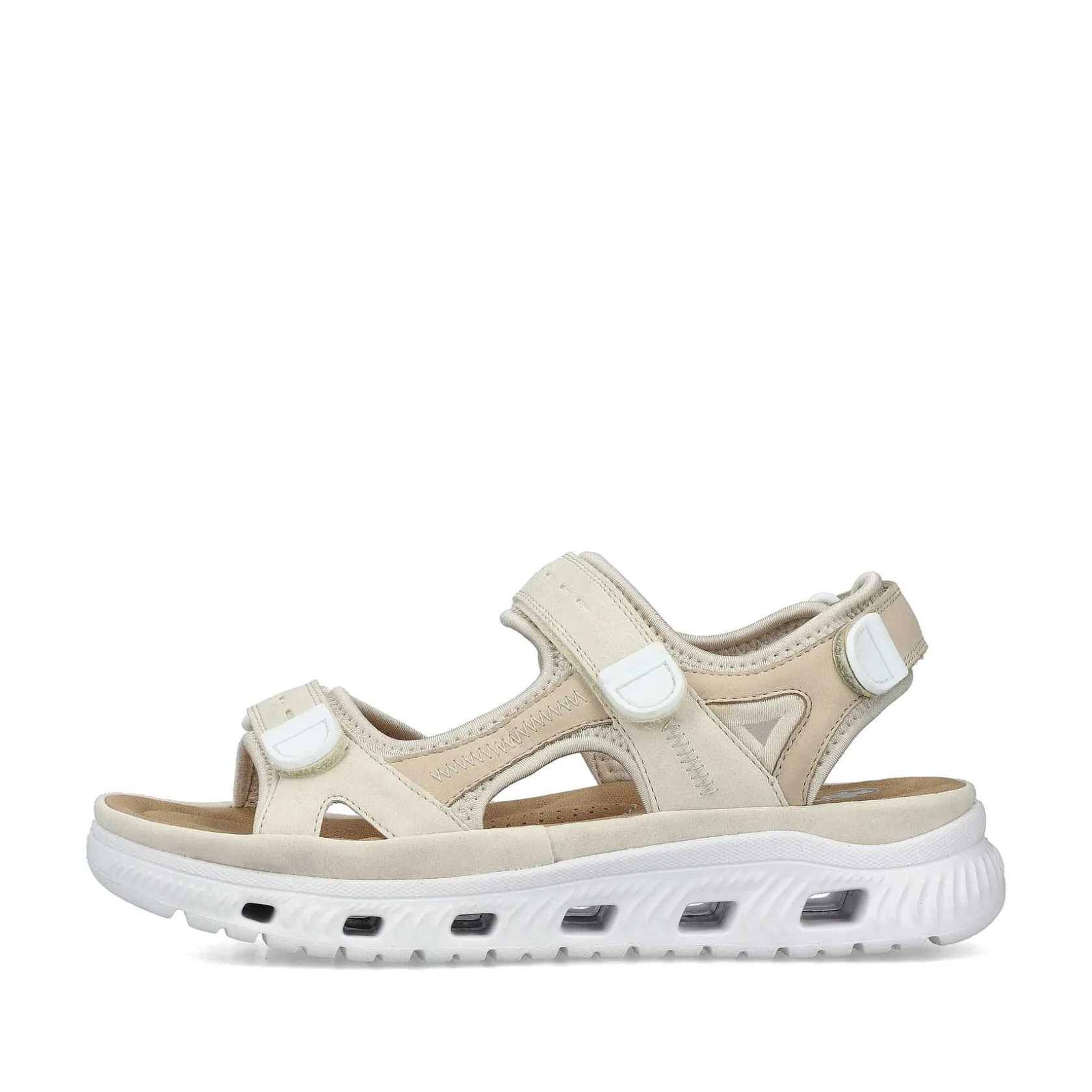 Rieker Sandals & Sandals-Women'S Trekking Sandals Light Beige
