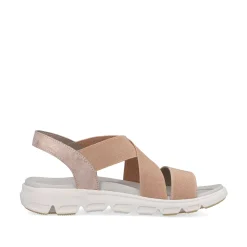 Rieker Sandals & Sandals-Women'S Trekking Sandals Peach